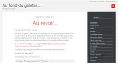 Desktop Screenshot of blog.legaletas.net